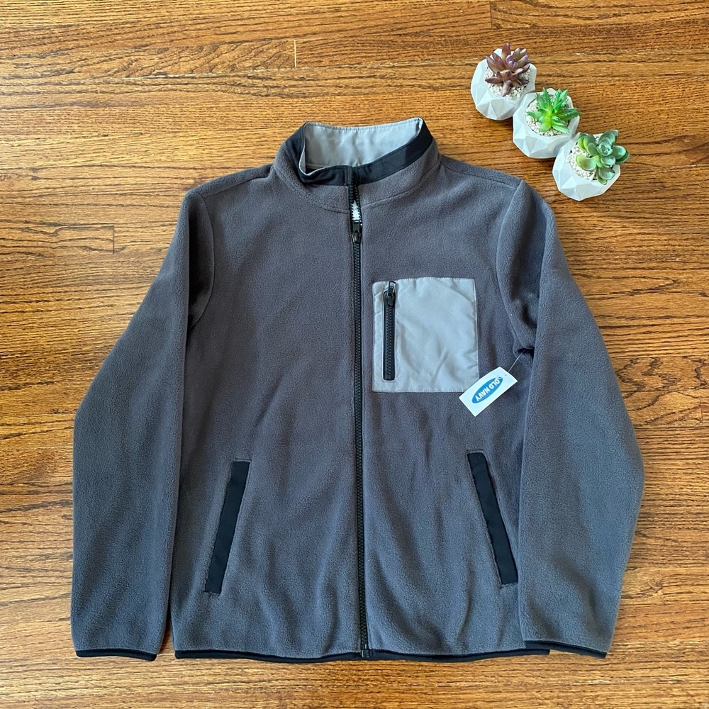 Grey Fleece Jacket NWT